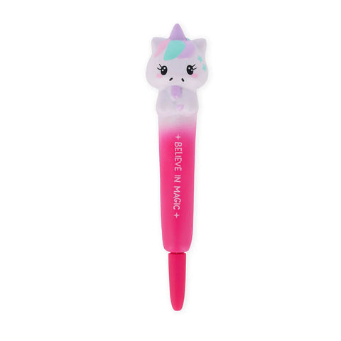 Bolígrafo de Gel Antiestrés Unicorn «Believe in Magic» - Squeezies– Legami