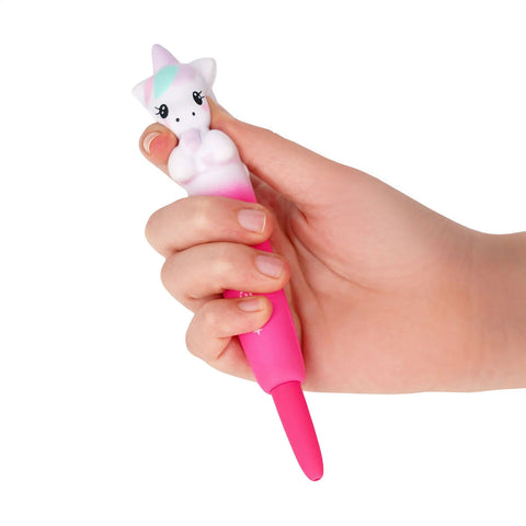Bolígrafo de Gel Antiestrés Unicorn «Believe in Magic» - Squeezies– Legami