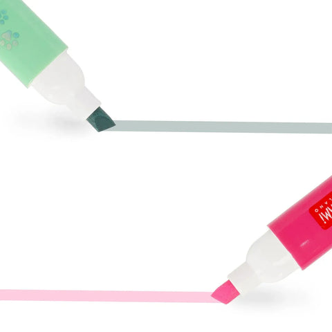 Set de 6 Subrayadores de Doble Punta Kitty - Meow – Legami