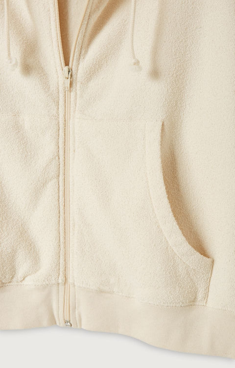 Sudadera con capucha mujer Bobypark Ecru - American Vintage