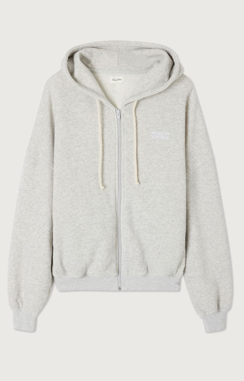 Sudadera con capucha mujer Kodytown Polaire Chine - American Vintage