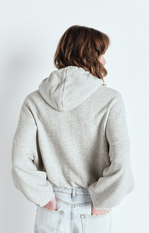 Sudadera con capucha mujer Kodytown Polaire Chine - American Vintage