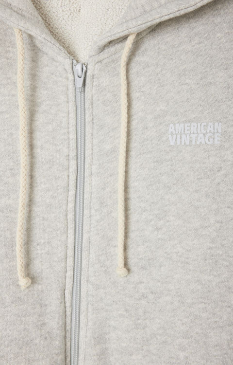 Sudadera con capucha mujer Kodytown Polaire Chine - American Vintage