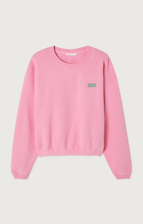 Sudadera mujer Izubird - Rosa Vintage - American Vintage