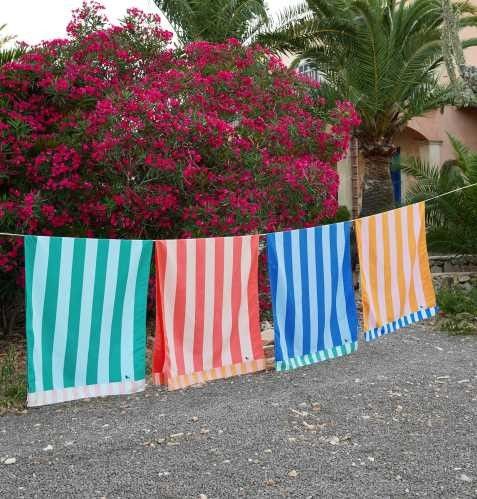 Toalla secado rápido Cabana Blue SKy XL 2x0,9 M - Dock & Bay
