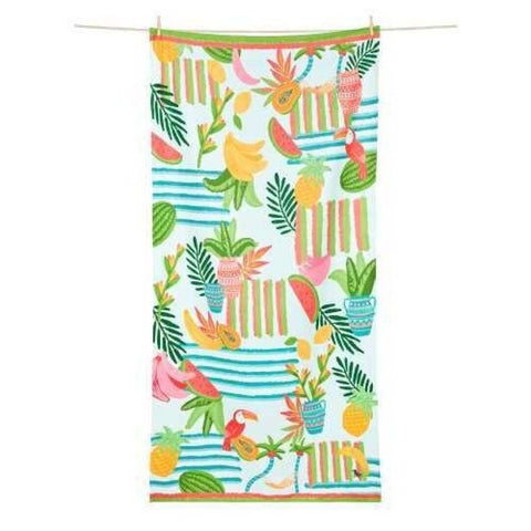 Toalla secado rápido XL 2x0,9 M - Summer Tropicana - Dock & Bay