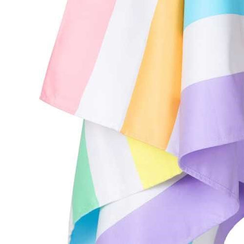 Toalla secado rápido Summer Rainbow Pastel XL 2x0,9 M - Dock & Bay (Copia)