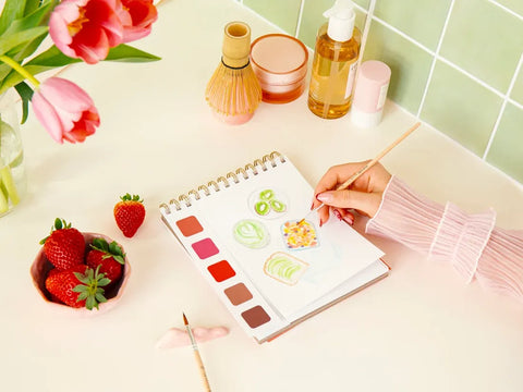 Travel Book Acuarela "Self Care" – La Petite Épicerie