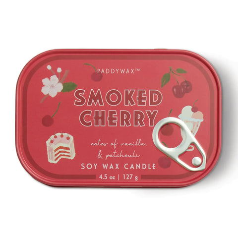 Vela en lata “Bistro – Smoked Cherry” – Paddywax