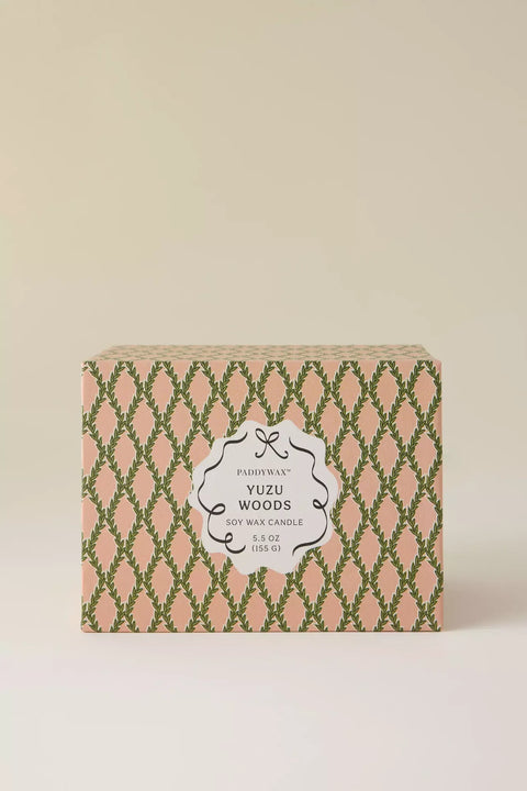 Vela cerámica “Chérie - Yuzu Woods" - Paddywax