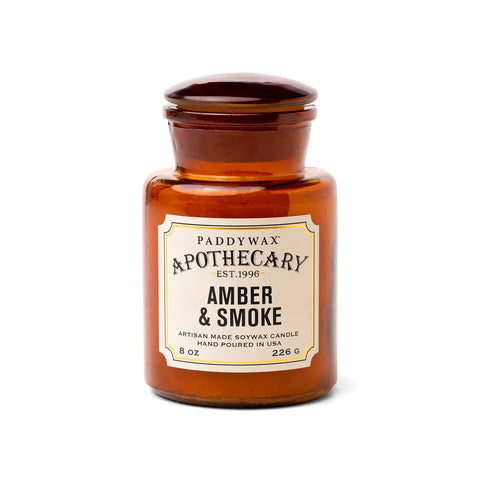 Vela perfumada Apothecary 226g - Amber & Smoke – Paddywax