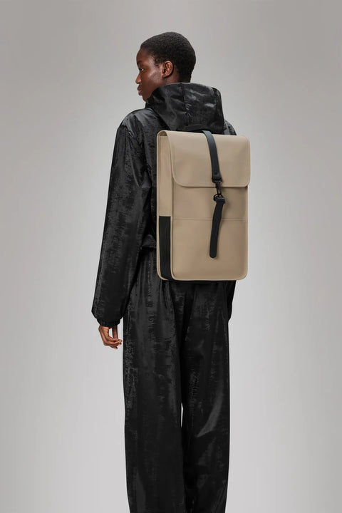 rains beige backpack Backpack W3 Beige