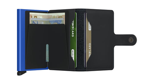 MiniWallet - Matte Black & Blue - Secrid