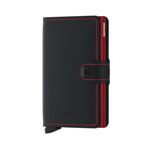 MiniWallet - Matte Black & Red - Secrid