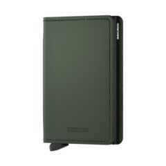Cartera SlimWallet - Matte Green Black - Secrid