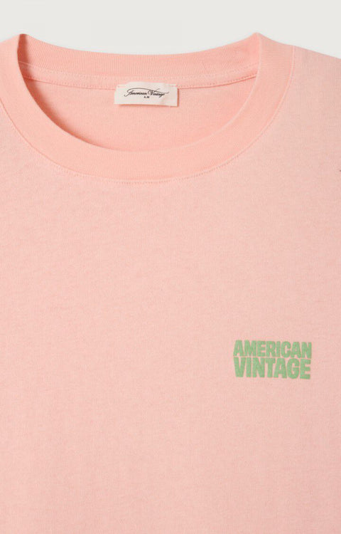 Camiseta mujer Ykobow American Vintage - Camelia