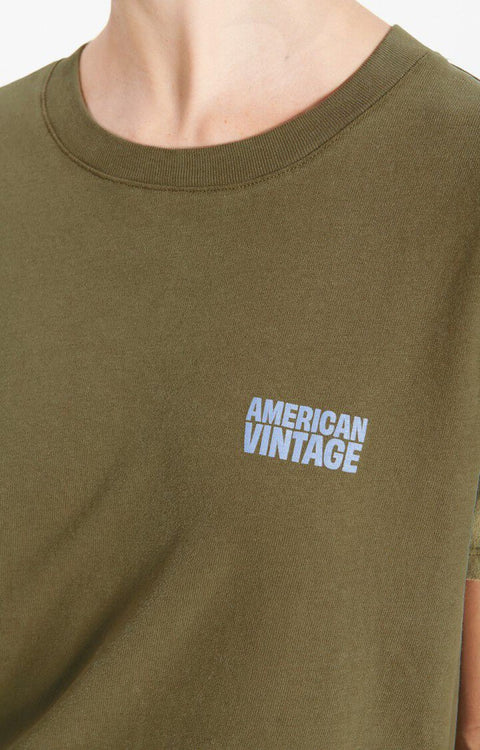 Camiseta mujer Ykobow American Vintage - Orégano