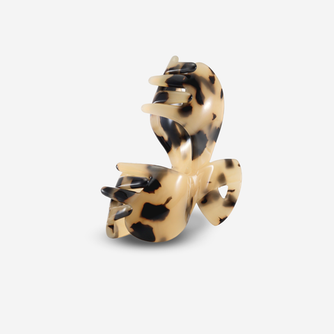 Pince à cheveux Arc motif léopard