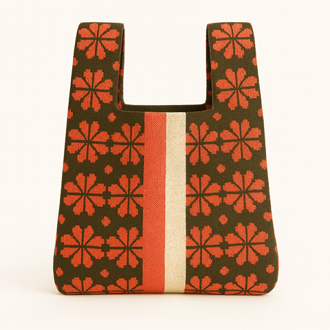 Bolso FLowers - TOKEII KNIT STUDIO