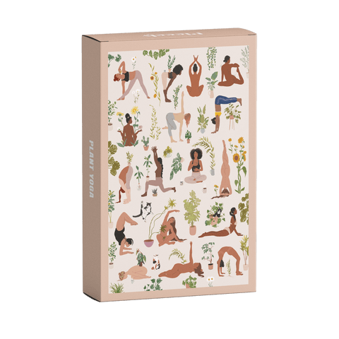 Mini Puzzle de 99 piezas - "Plant Yoga" - Piecely puzzles