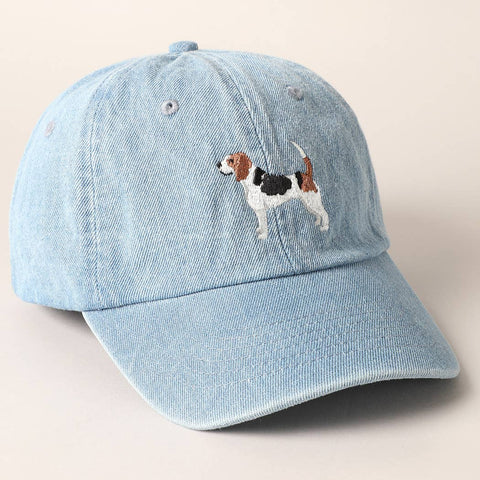Gorra vaquera bordada “Beagle” - La Familia