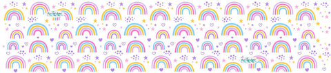 Gafas infantiles “Arcoiris” con turbante rosa – Funwater