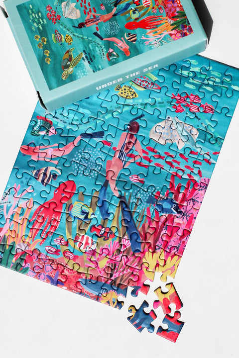 Mini Puzzle de 99 piezas - "Under the Sea" - Piecely puzzles