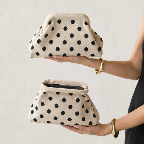 Pochette à pois Simon