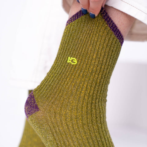 Calcetines Vintage Oliva - Billy Belt