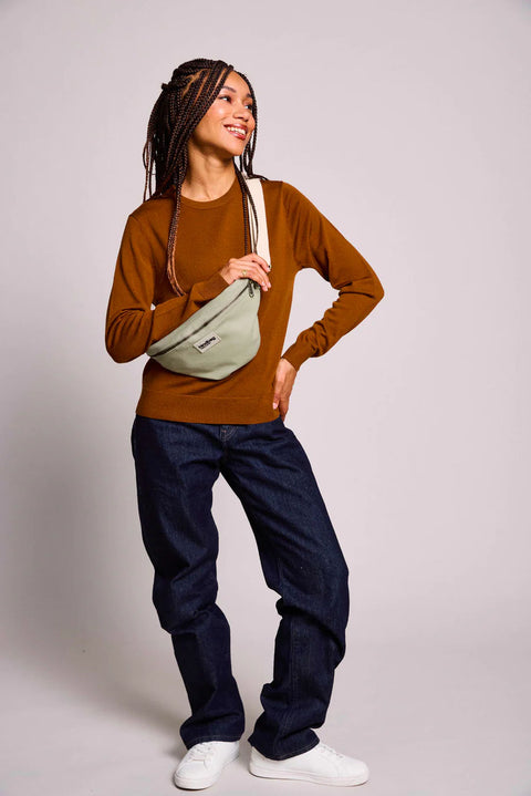 Riñonera Olivia Vert Argile - Hindbag