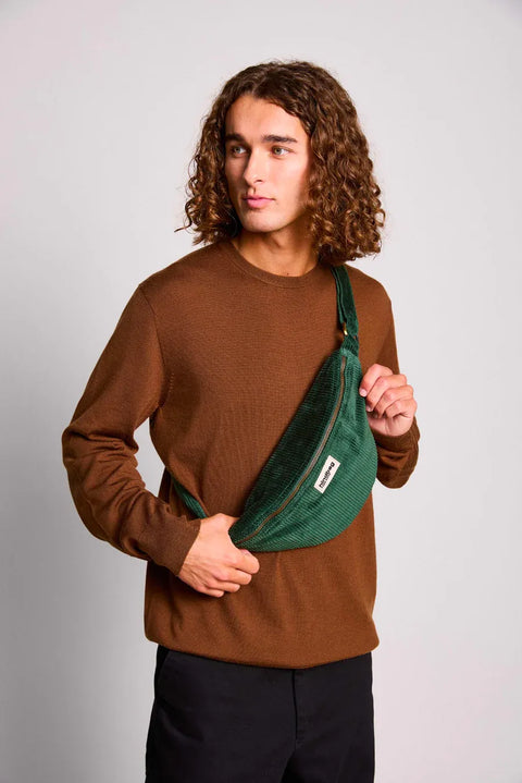 Riñonera Sasha terciopelo Sapin - Hindbag