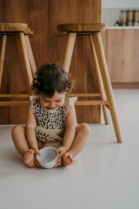 Babero de silicona para bebé – Color Sauvage - Zakuw