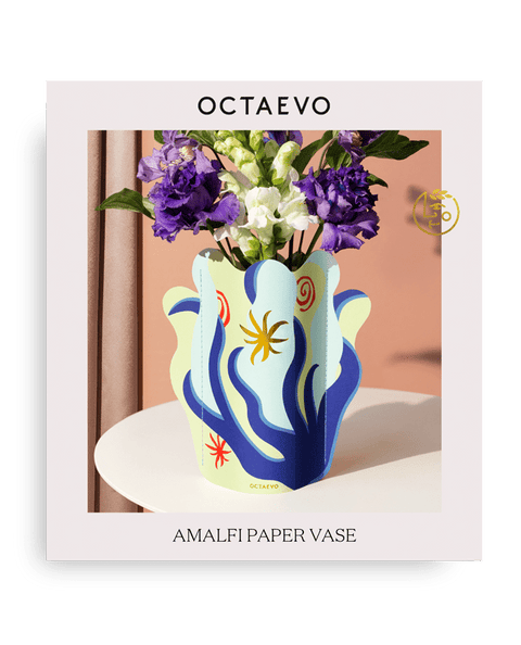 Mini Vase en Papier Amalfi