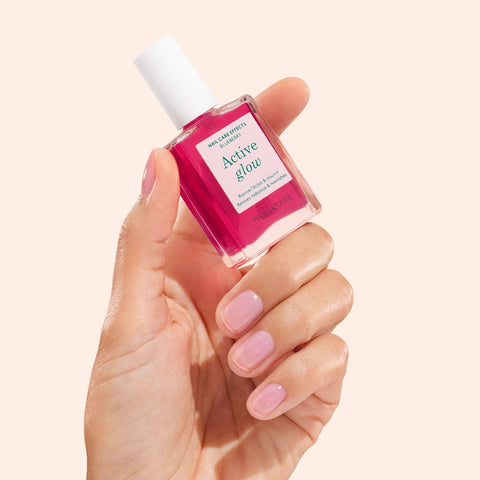 Esmalte de tratamiento - Active Glow Blueberry - Manucurist Paris