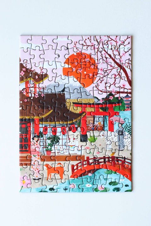 Mini-puzzle de 99 piezas - Bienvenue au Japon - Piecely Puzzles