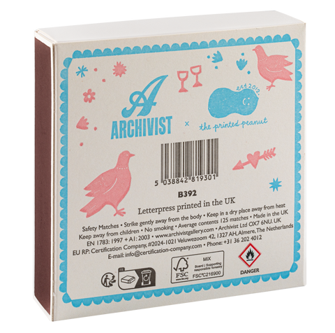 Cerillas de diseño - Perfect Doves - Archivist