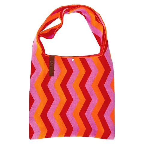 Bolso Shopper Loïs Rayas Zigzag - Lot83