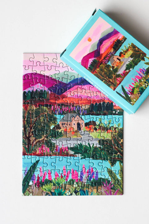 Mini Puzzle de 99 piezas - "Lake Tekapo" - Piecely puzzles