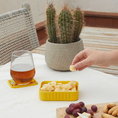 Cuenco aperitivo Conserverie Sardines amarillo - Balvi