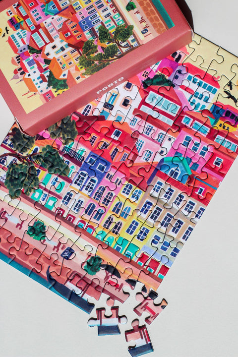 Mini-puzzle de 99 piezas - Porto - Piecely Puzzles