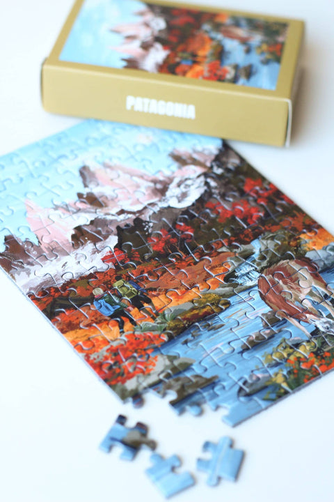 Mini-puzzle de 99 piezas - Patagonie - Piecely Puzzles