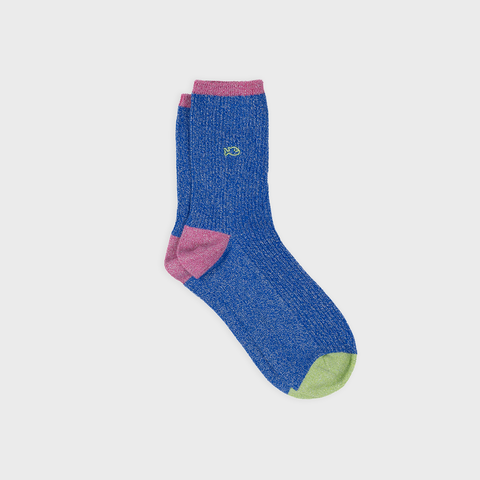 Calcetines vintage con Brillo Azul - Billy Belt