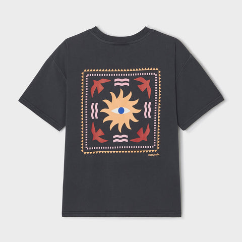 T-shirt femme en 100% coton biologique - Noir