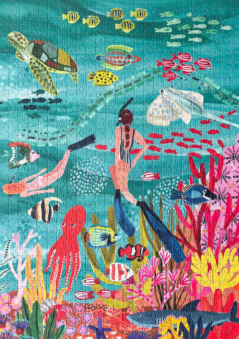 Puzzle de 1000 piezas - "Under the Sea" - Piecely puzzles