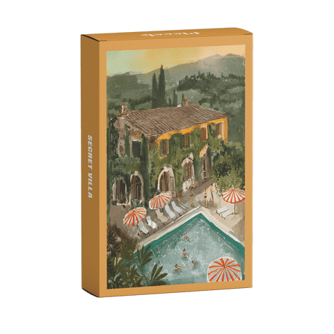 Mini Puzzle de 99 piezas - "Secret Villa" - Piecely puzzles