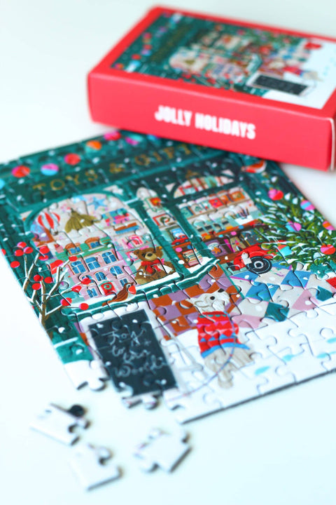 Mini-puzzle de 99 piezas - Jolly Holidays - Piecely Puzzles