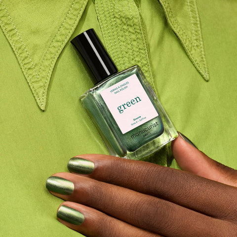 Esmalte de uñas verde - Groove - Manucurist Paris