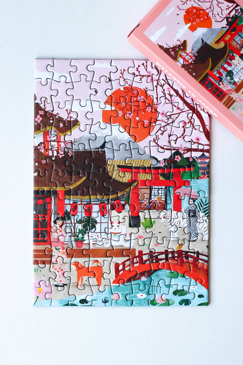 Mini-puzzle de 99 piezas - Bienvenue au Japon - Piecely Puzzles