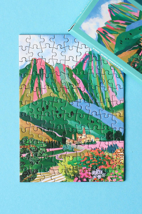 Mini Puzzle de 99 piezas - "The Dolomites" - Piecely puzzles