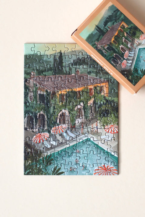 Mini Puzzle de 99 piezas - "Secret Villa" - Piecely puzzles